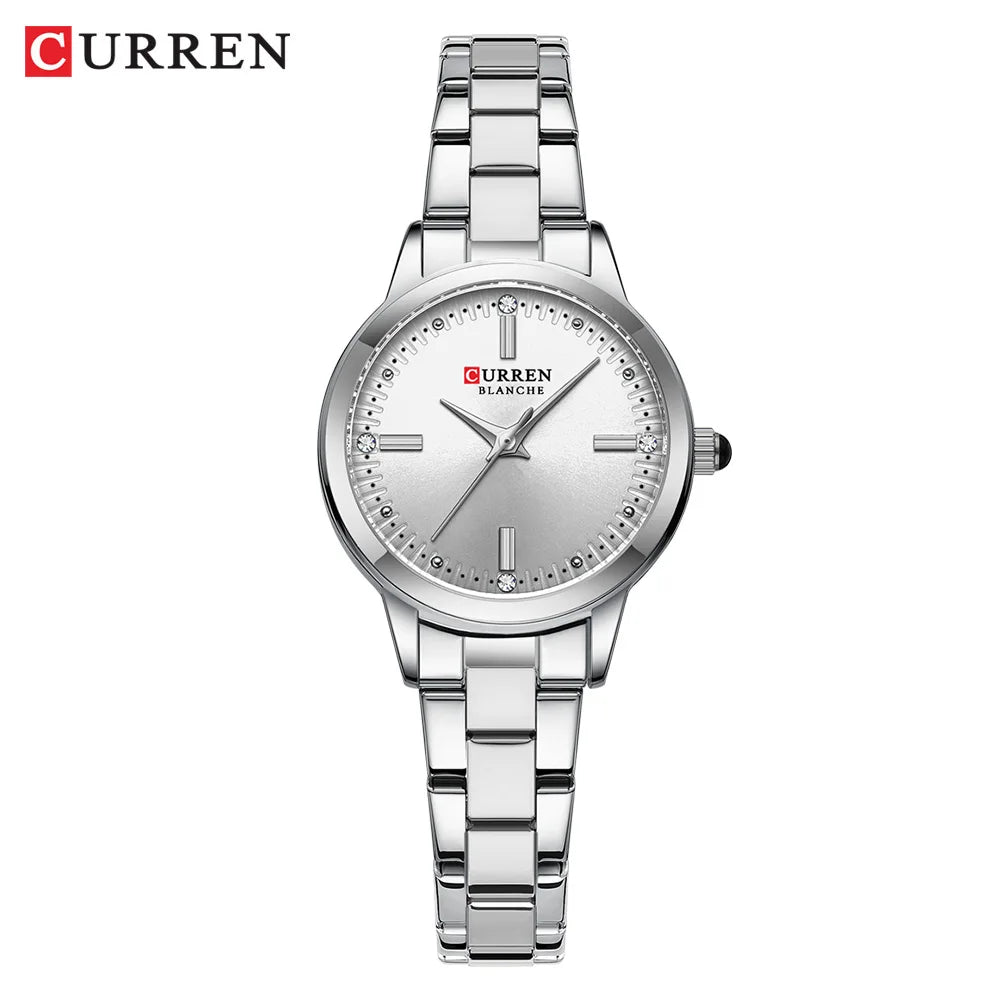 Original Quartz Watch for Women Fashion Elegant Ladies Watches Stainless Steel Waterproof Women'S Wristwatch