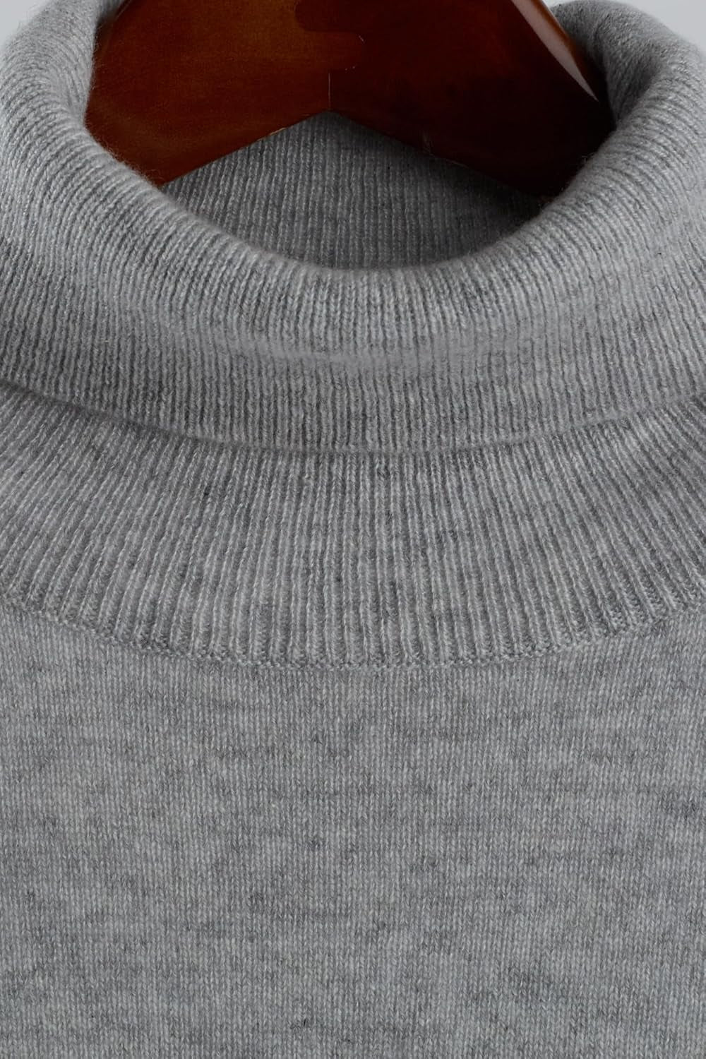 Women'S 100% Pure Cashmere Long Sleeve Pullover Turtleneck Sweater