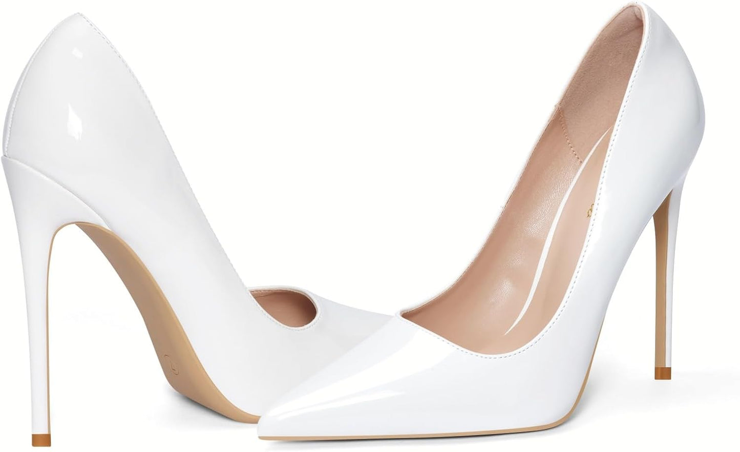 Women Pumps, Pointed Toe High Heel 4.7 Inch/12Cm Party Stiletto Heels Shoes