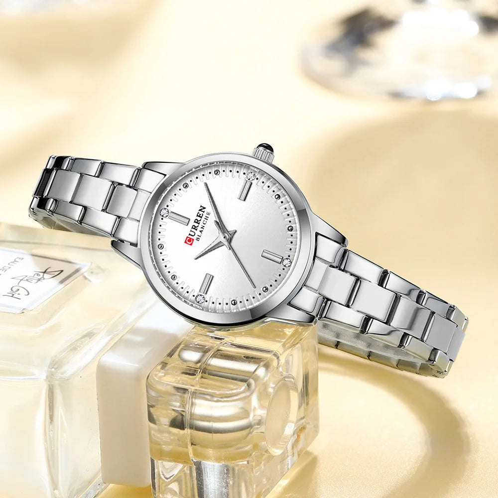 Original Quartz Watch for Women Fashion Elegant Ladies Watches Stainless Steel Waterproof Women'S Wristwatch