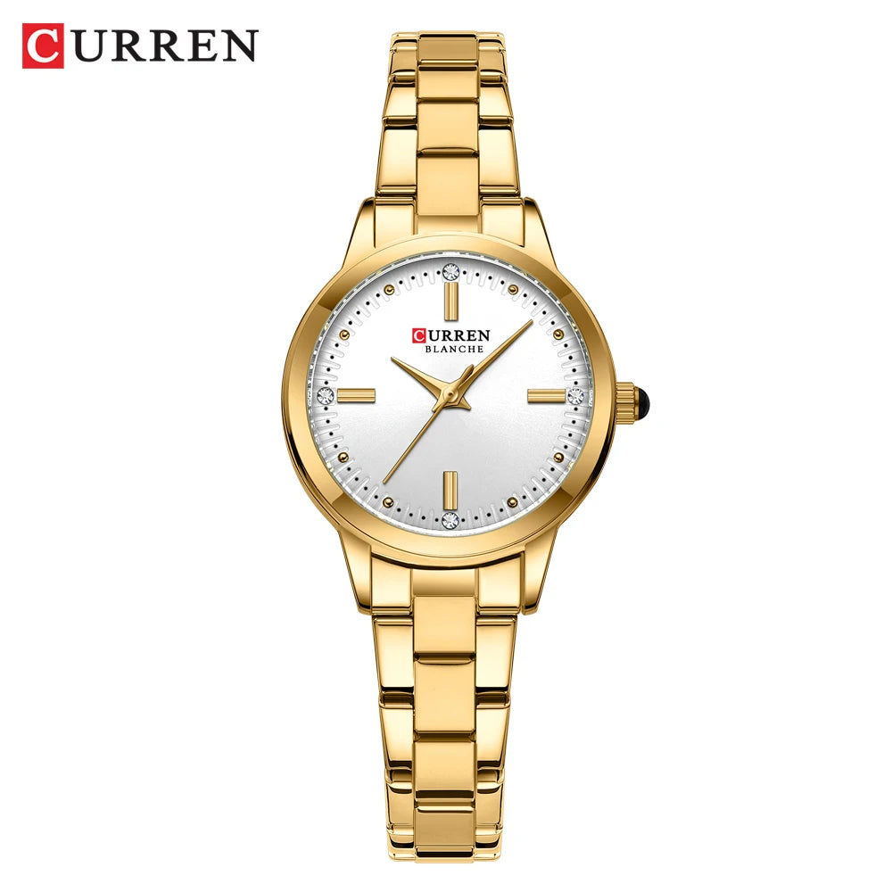 Original Quartz Watch for Women Fashion Elegant Ladies Watches Stainless Steel Waterproof Women'S Wristwatch