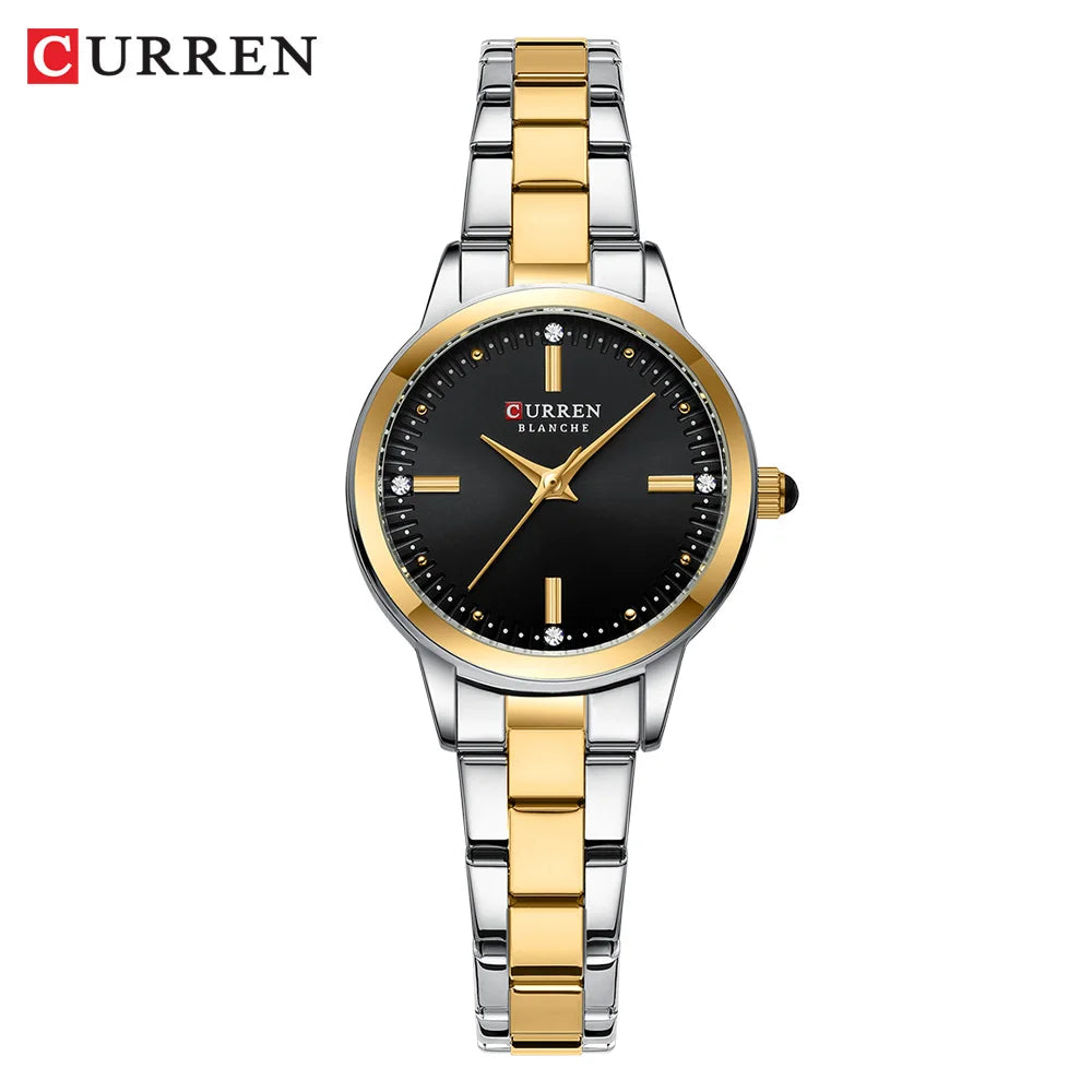 Original Quartz Watch for Women Fashion Elegant Ladies Watches Stainless Steel Waterproof Women'S Wristwatch