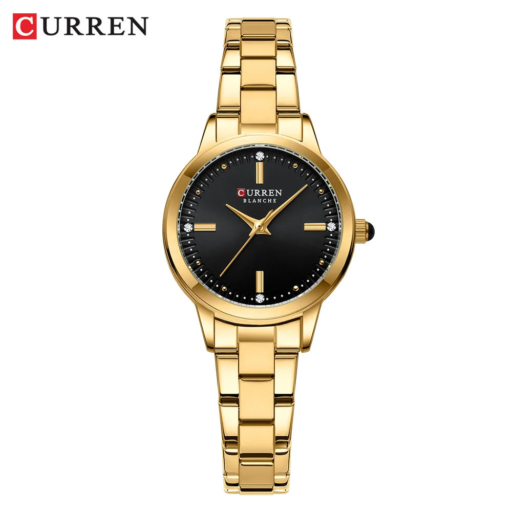 Original Quartz Watch for Women Fashion Elegant Ladies Watches Stainless Steel Waterproof Women'S Wristwatch