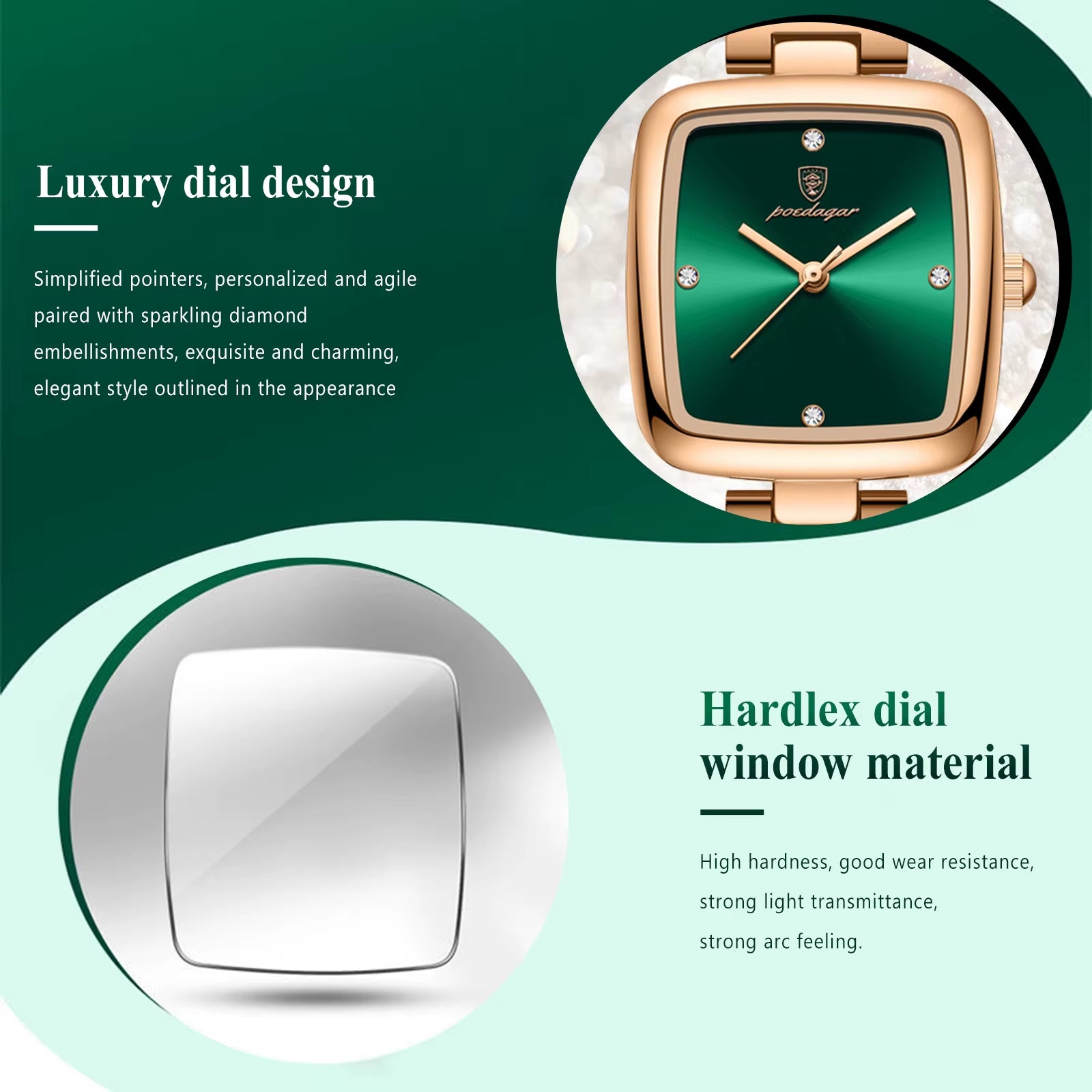 Luxury Square Watch for Woman Waterproof Stainless Steel Ladies Quartz Watch Dress Elegant Women Watches Fashion Reloj
